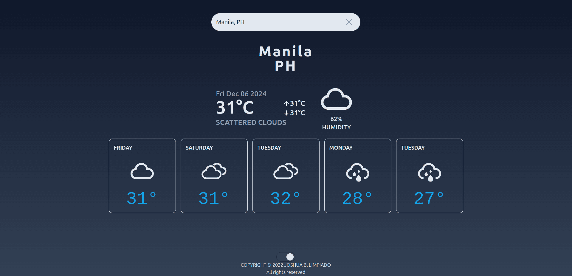 Weather APP